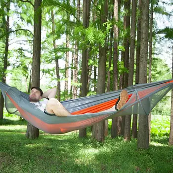 

Camping Hammock Hiking Traveling Backpacking Buckles Mosquito Net.supplies