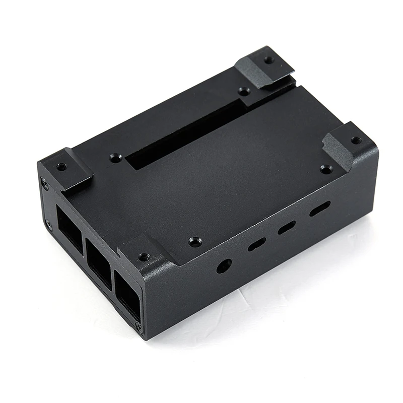Raspberry Pi чехол корпус из алюминиевого сплава чехол+ вентилятор+ радиатор для Raspberry Pi 4 Модель B