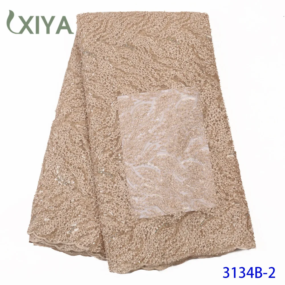 Embroidery French Tulle Mesh Lace Fabric with Stones/Beads High Quality Nigerian Net for Wedding Sequins APW3134B | Дом и сад