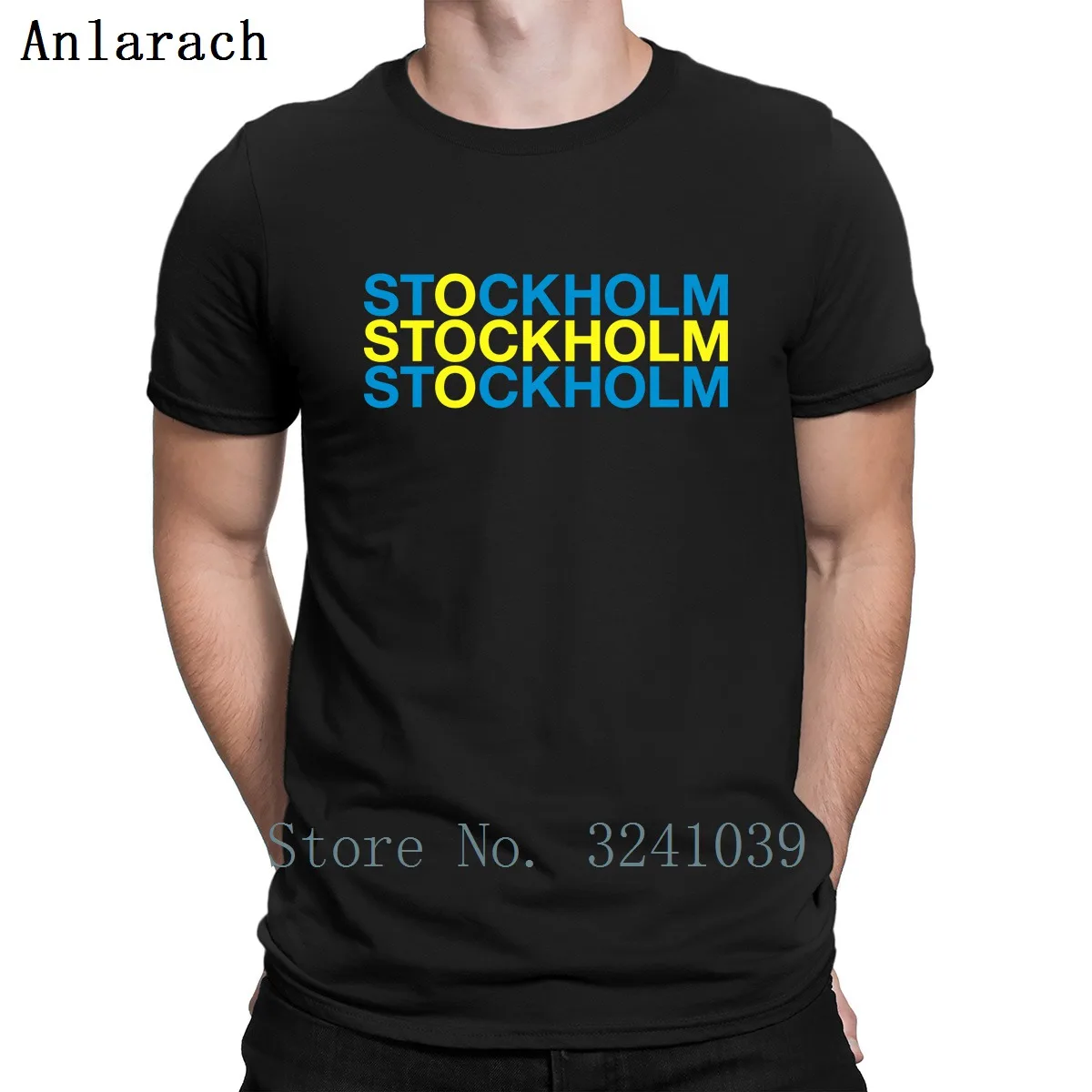 Stockholm T Shirt Famous Pictures Tee Spring Unique S-XXXL Customized Comfortable | Мужская одежда