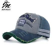 Joymay хлопок, винтажная облегающая бейсболка, оригинальная бейсболка с вышивкой акулы, Повседневная Кепка B338