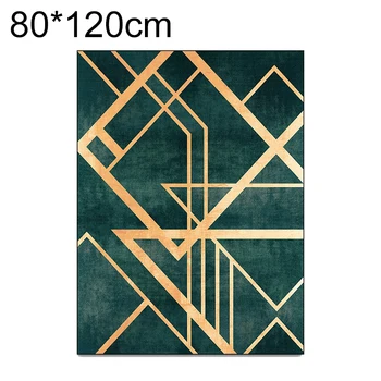 

Retro Dark Green Gold Line Rug Doormat Bedroom Living Room Floor Mat Home Decor Dark Green Gold Lines For Home Diy Tools Parts