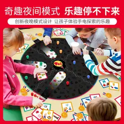 Toi фонарик настольная игра детская игрушка обучающая игра родитель и ребенок игра унисекс есть 3-8 лет