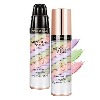 

Mengxilan Professional Make Up Base Foundation Primer Makeup Cream Sunscreen Moisturizing Oil Control Face Primer