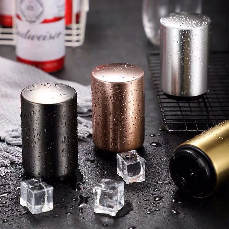 Bottle Opener Beer Opener Automatic Magnetic Beer Openers Bar Wine Stainless Steel Kitchen Tool destapadores de cerveza