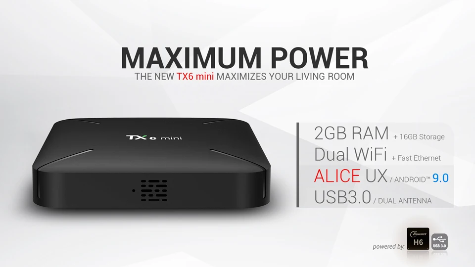 TX6 мини IP ТВ Франция Android 9,0 коробка с QHD tv подключение IPTV на арабском 2G 16G IPTV, французский итальянский, арабский голландский IP ТВ