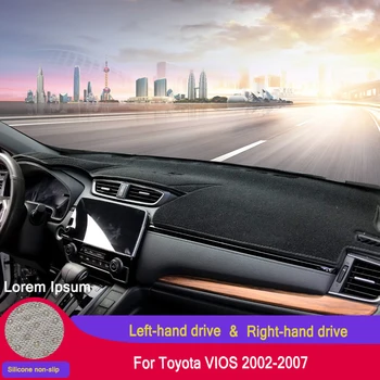 

For Toyota VIOS 2002 2003 2004 2005 2006 2007 Car Styling Covers Dashmat Dash Mat Sun Shade Dashboard Cover Capter