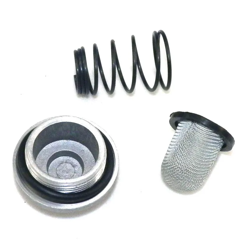 Motorcycle Oil Filter Motorcycle Oil Filter Scooter Oil Drain Plug Set Gy6 50cc 125cc 150cc Filter 139QMB 152QMI 157QMJ Baotian Benzhou Znen Taotao