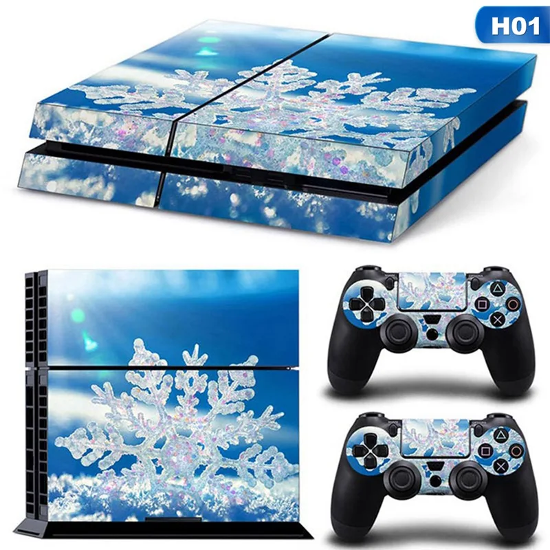 Прочный, экономичный и доступный стикер для PS4 машина наклейка пленка для игры машина наклейка пленка комплектующие для игровых автоматов - Цвет: H01