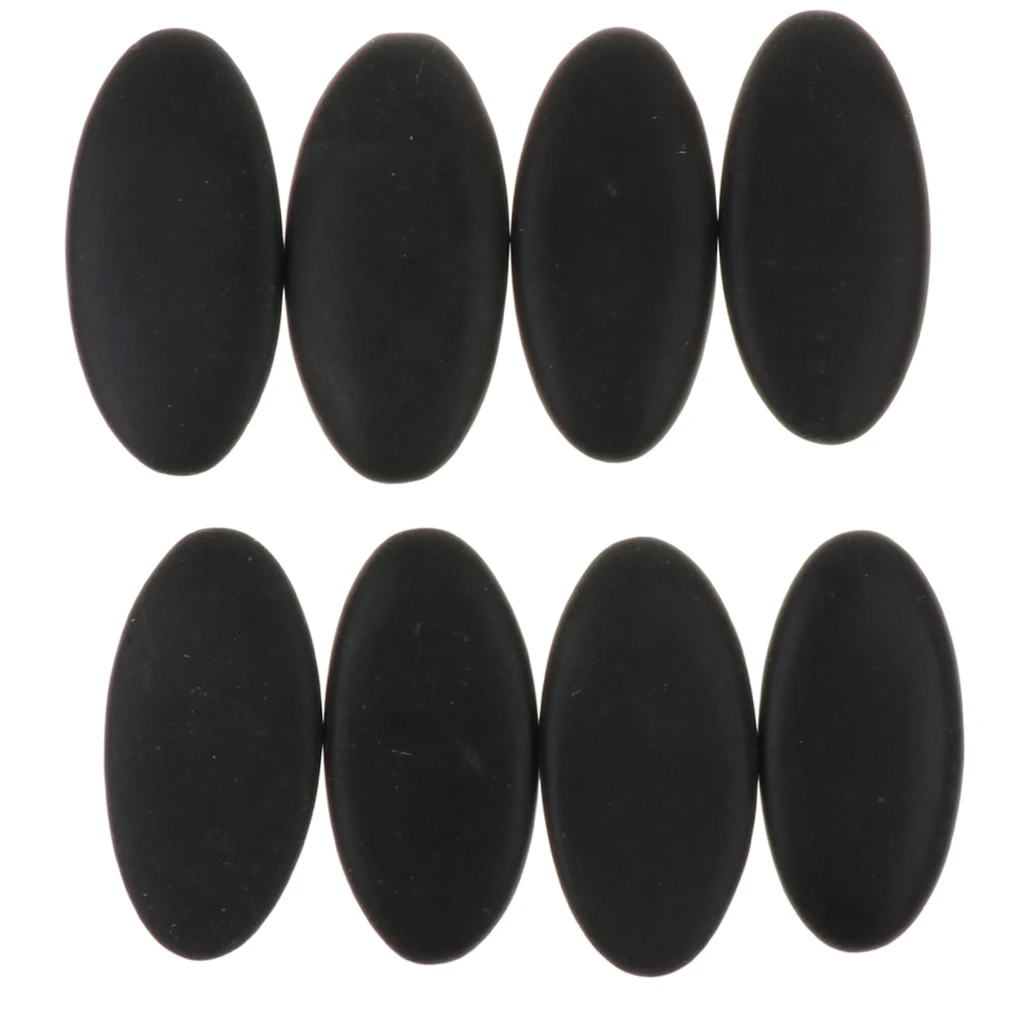 8PCS Massage Large Stones Massage Lava Natural Stone Set Hot Spa Rock Basalt Stones, Volcanic Energy Stones