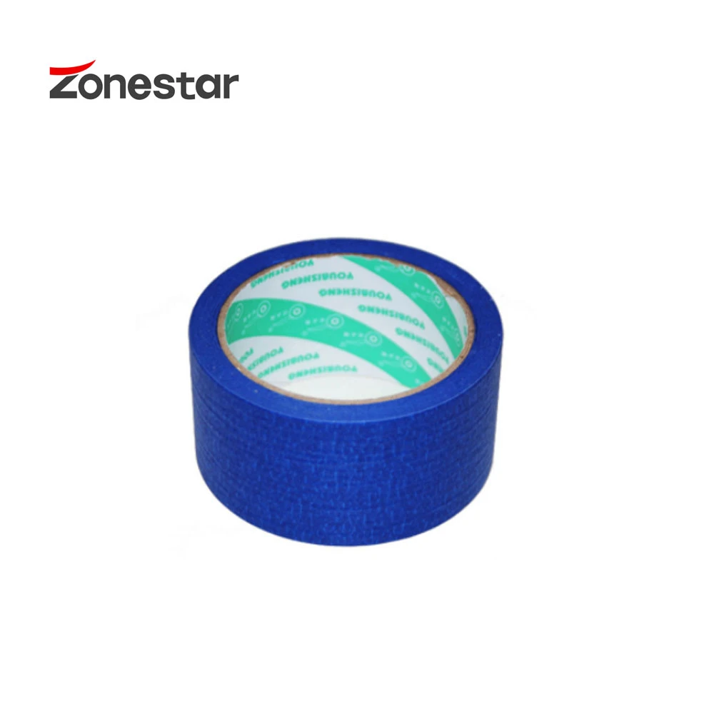 ZONESTAR 3D принтер синяя лента 50 мм X 25 м синие художники термостойкая высокотемпературная полиимидная клейкая