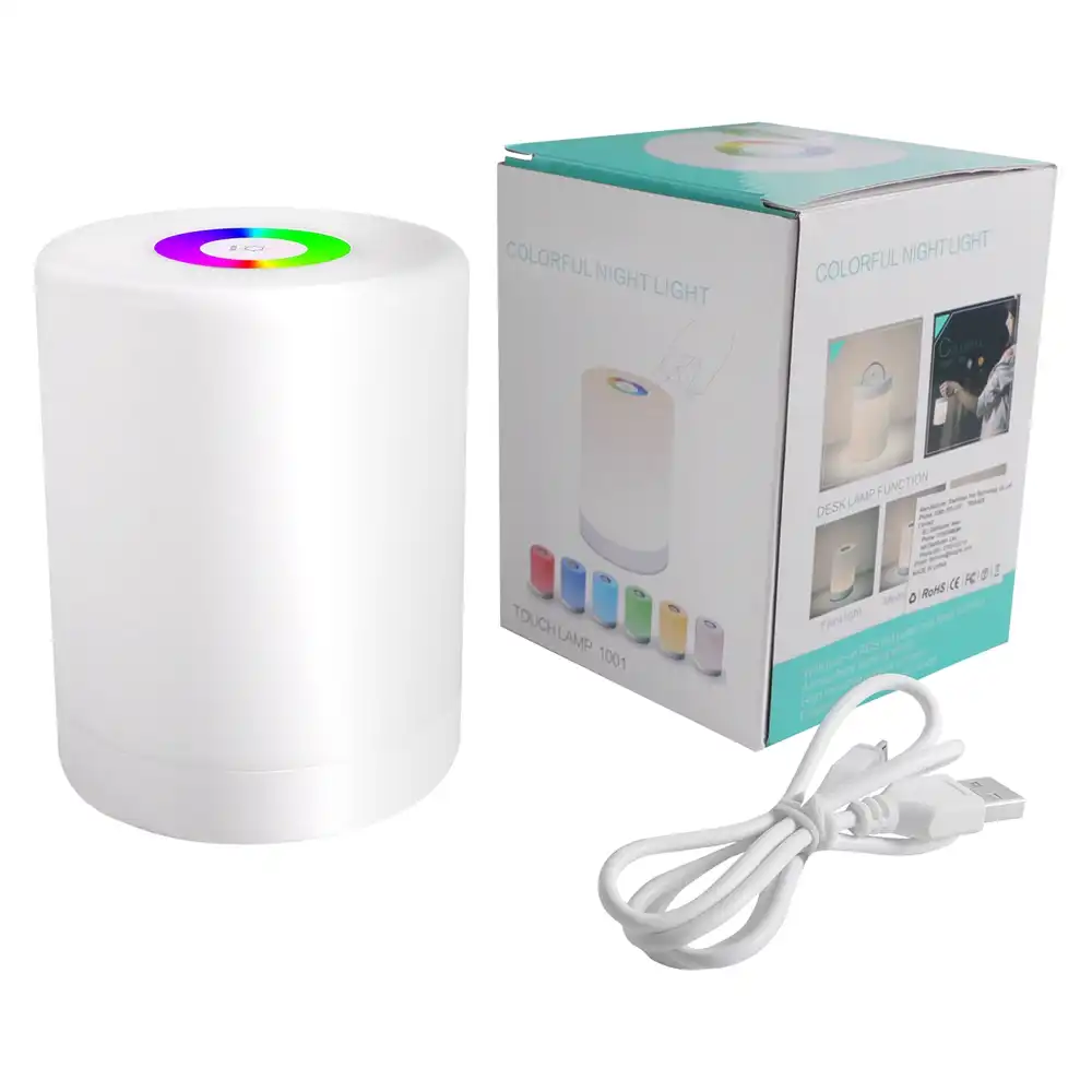 lampara inteligente para mesa luz led con usb creativa para colocar al lado de la cama en escritorio para habitacion de ninos ninas y bebes en la
