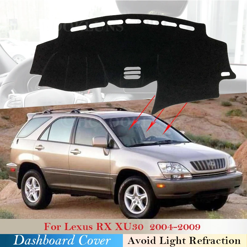 Защитная накладка на приборную панель для Lexus RX 2004 ~ 2009 XU30 аксессуары приборной
