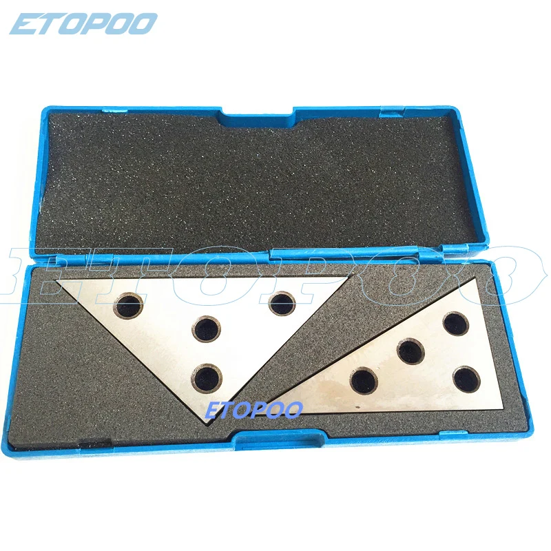 Precision Machinist Measurement Tool 2pcs 30 45 60 90 Degree Angle Block Ruler Inch Metric Triangle Metal Block Angle Gauges Aliexpress