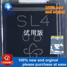 30 шт. и SL44 4A40V Ультра низкий выпадение чип Schottky DO214AB шелкография SL4