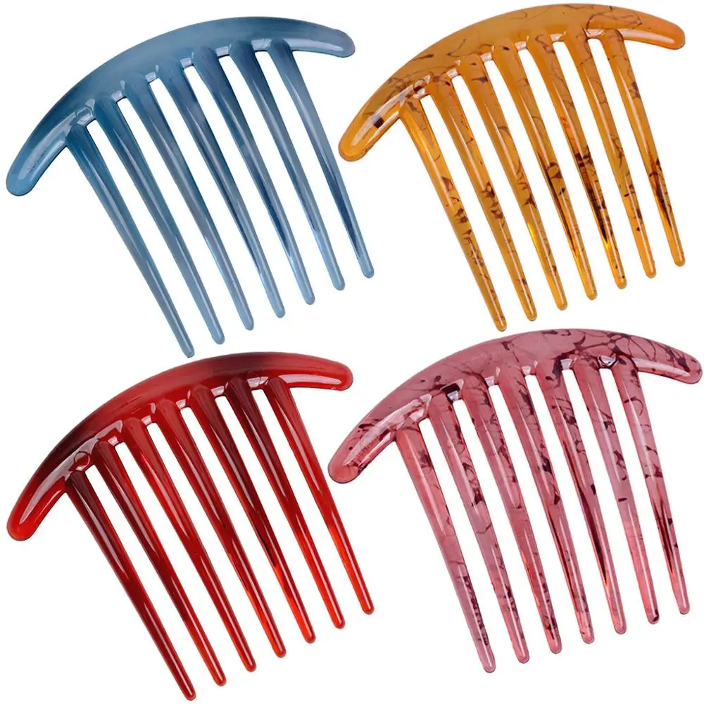 Women Hair Styling Clip Fluffy Stick Bun Plastic Maker Braid Tool Ponytail Holder Hair Combs Accessories Hair Clip