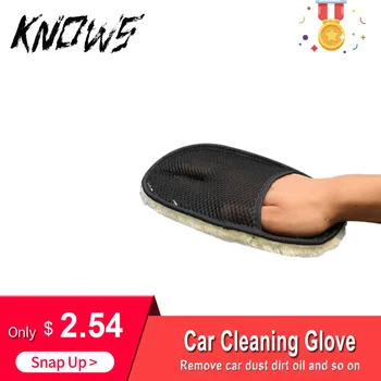 

Care Mitt Lined Household Gloves Furniture Glass Cleaning Waterproof Cleaning Sponge Cloth Car Cleaning Car Accessories