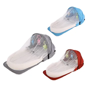 

New Fashion Multi-Function Foldable Portable Baby Bed Diaper Bag (Including Toys)