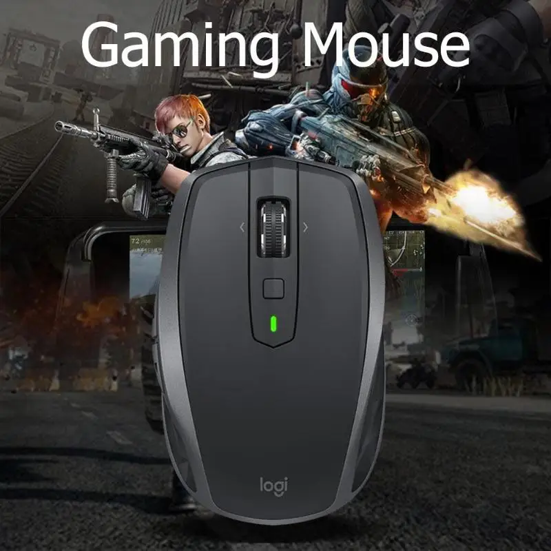 Беспроводная мышь logitech MX Anywhere 2S для использования на любой поверхности аккумуляторные Компьютерные периферийные аксессуары
