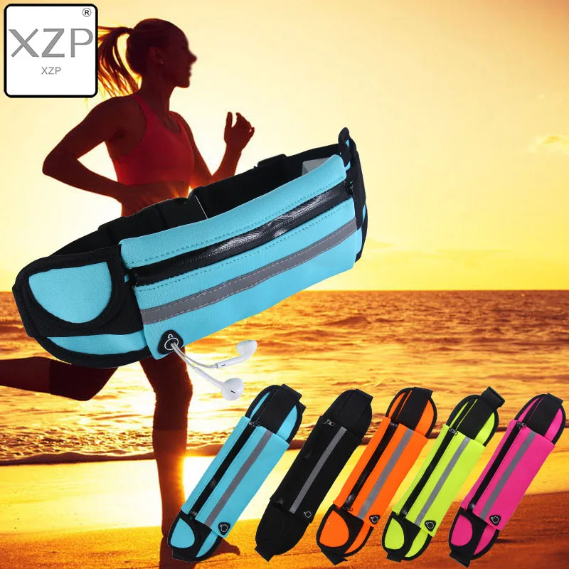 

XZP Running Bag Travel Waist Pocket Jogging Sports Portable Waterproof Cycling Bum Bag Outdoor Phone Anti-theft Pack Belt Bag