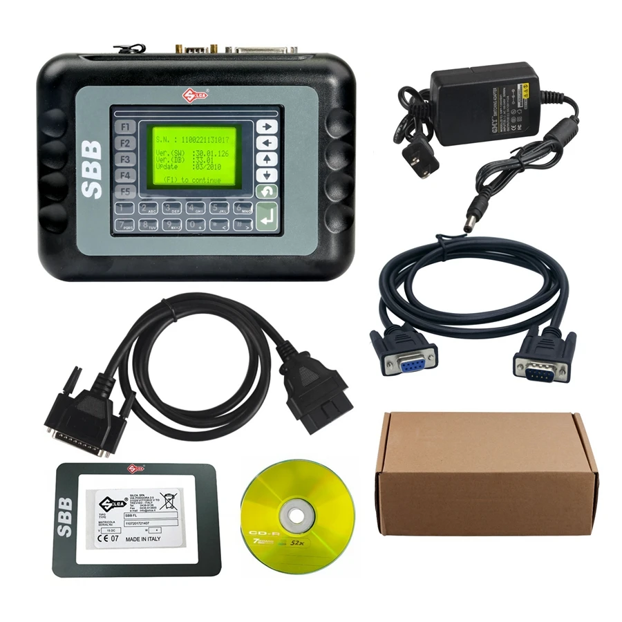 

SBB key Programmer V33.01 Support for G-M Pin Code More Function Then SBB Key Programmer V33.02