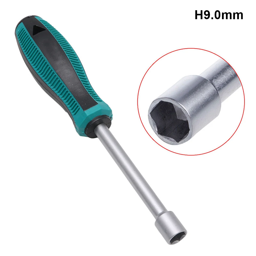 H9.0mm Горячее предложение, металлический торцевой ключ, отвертка, шестигранная гайка, ключ Nutdriver, ручные инструменты 3 мм-14 мм HV99 - Цвет: H9.0mm