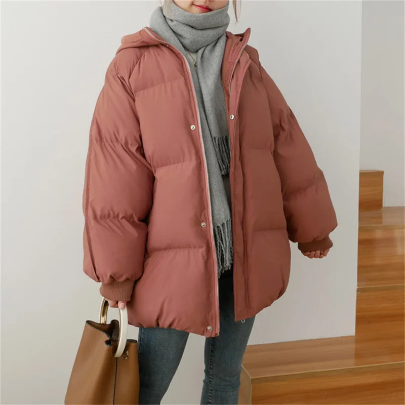 Супер большой Размер 4XL-7XL зимняя парка для женщин утолщенная теплая короткая куртка с капюшоном женские свободные пуховые хлопковые пальто плюс размер 150 кг G788