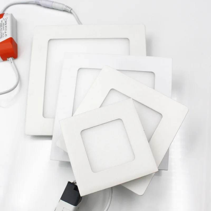 

High-End Ultra-Thin Downlight LED Circular Panel Light Energy-saving Downlight LED Ceiling Light Square Panel Light