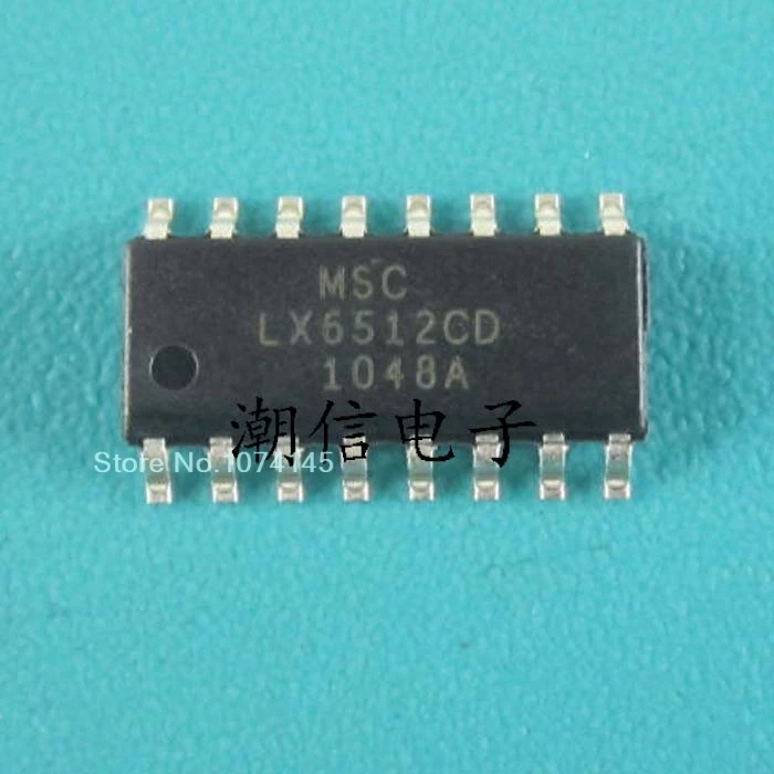 10 шт./лот LX6512CD лапками углублением SOP-16