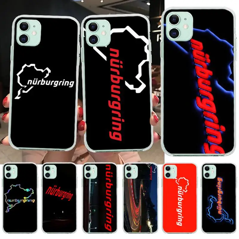 Чехол для телефона Racing Motor Sport Nurburgring iPhone 11 pro XS MAX 8 7 6 6S Plus X 5S SE 2020 XR|Бамперы| |
