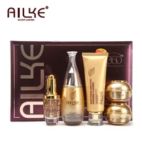סט טיפוח עור AILKE להבהרה, הפחתת קמטים, כתמים כהים, נגד הזדקנות, קוסמטיקה יופי סיטונאית לנשים לכל סוגי העור 1