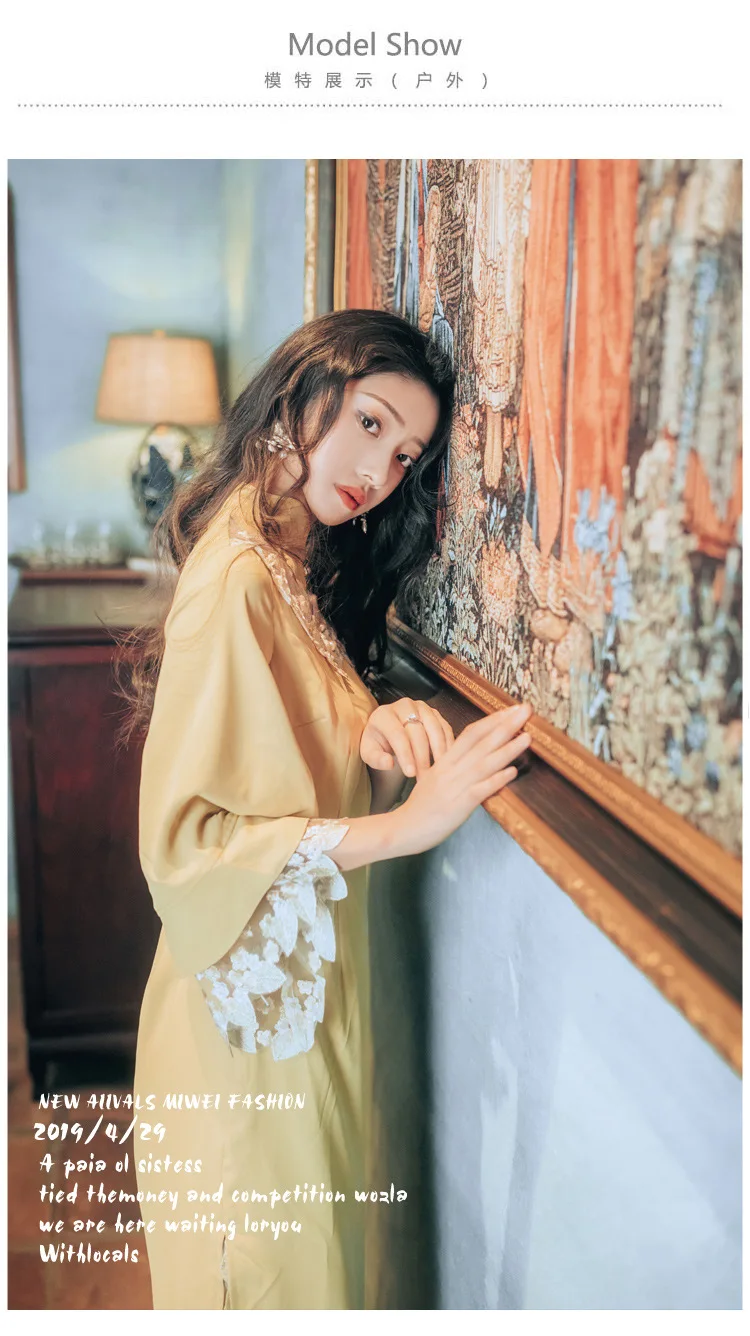 Китайское традиционное платье Qipao платье Чонсам китайское платье Qi Pao cheongsam Qipao женское платье молодой платье Для женщин длинное платье