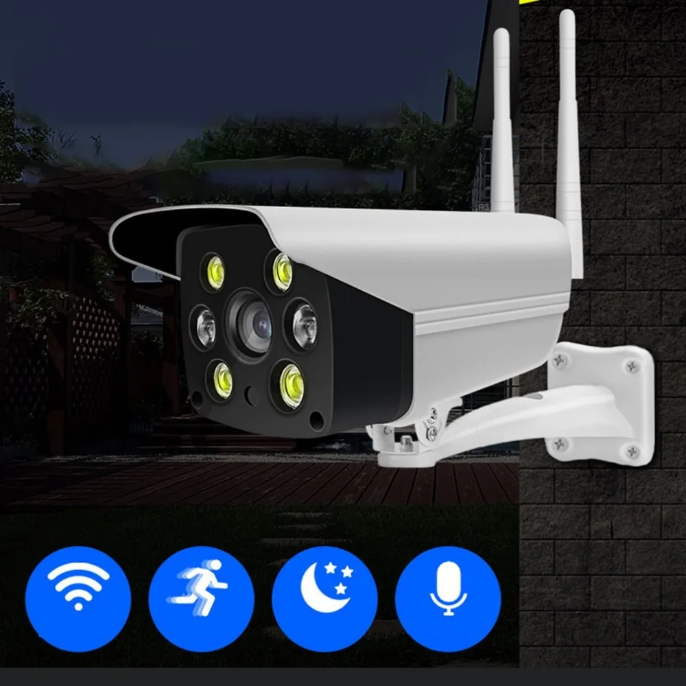 Full HD 2MP 1080P Водонепроницаемая WiFi ip-камера наблюдения наружная камера безопасности ночного видения CCTV Камера