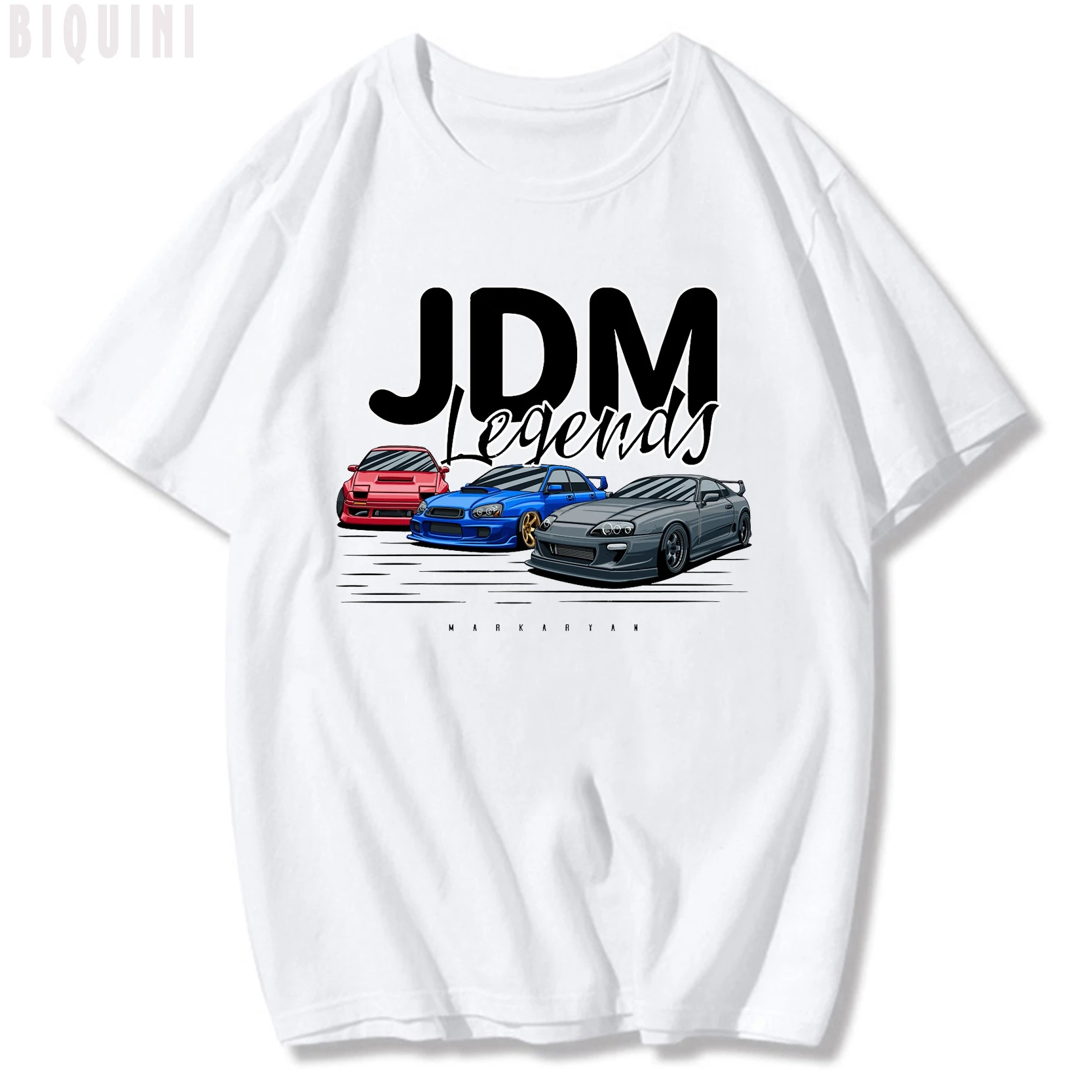 JDM Legend camisetas con estampado de para hombre, ropa calle con cuello redondo, corta, 2021 algodón, 100%|Camisetas| - AliExpress