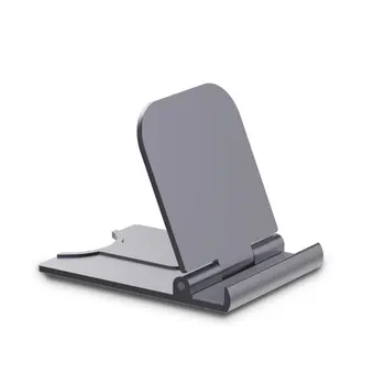 

Mobile Phone Holder Folding Gold-plated Desktop Multifunctions Adjustment and Portable General Phone Bracket