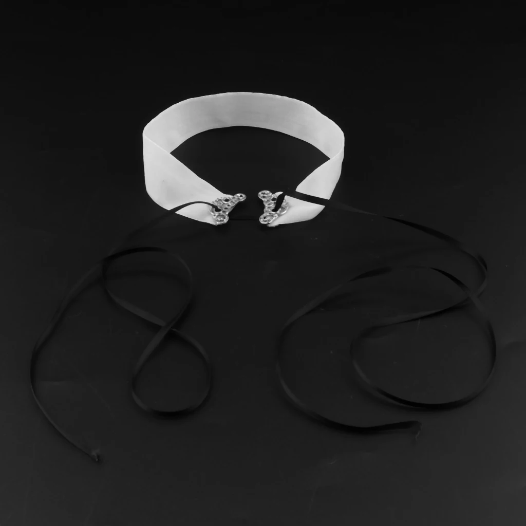 Wide Thick Punk Boho Summer Velvet Lace up Choker Necklaces Adjustable for Women Girls