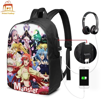 

Monster Musume Backpack Monster Musume Backpacks Teen High quality Bag School Multifunctional Bags