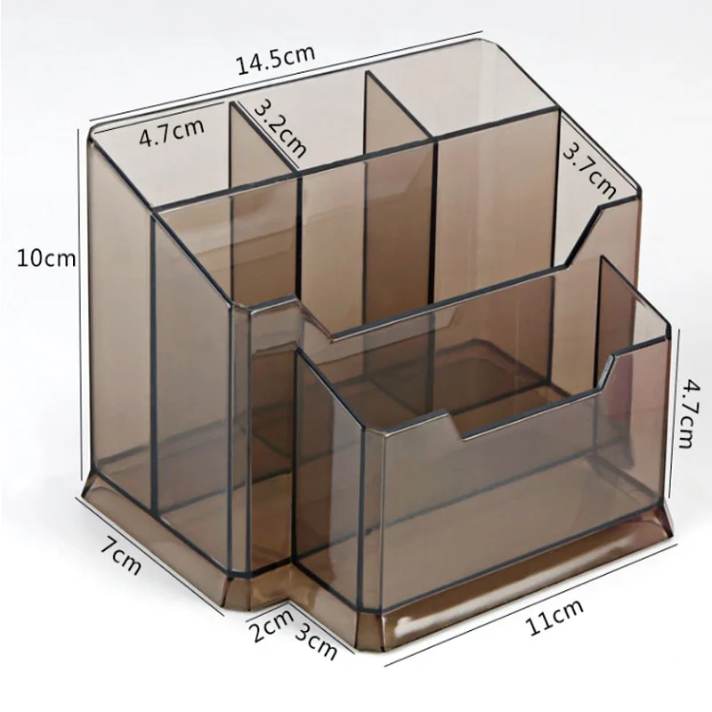 

Clear Acrylic Cosmetic Makeup Organizer Transparent for Lipstick Brushes Bottles and Tattoo Ink Pigment Display Rack Holder