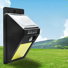 Waterproof 48 LED Solar Power PIR Motion Sensor Garden Wall Light Outdoor Home Light