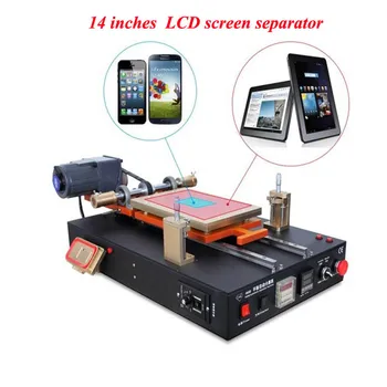 

LY 949V LCD screen separator 14 inches semi-automatic vacuum pump tablet with Samsung separating function TBK 958D
