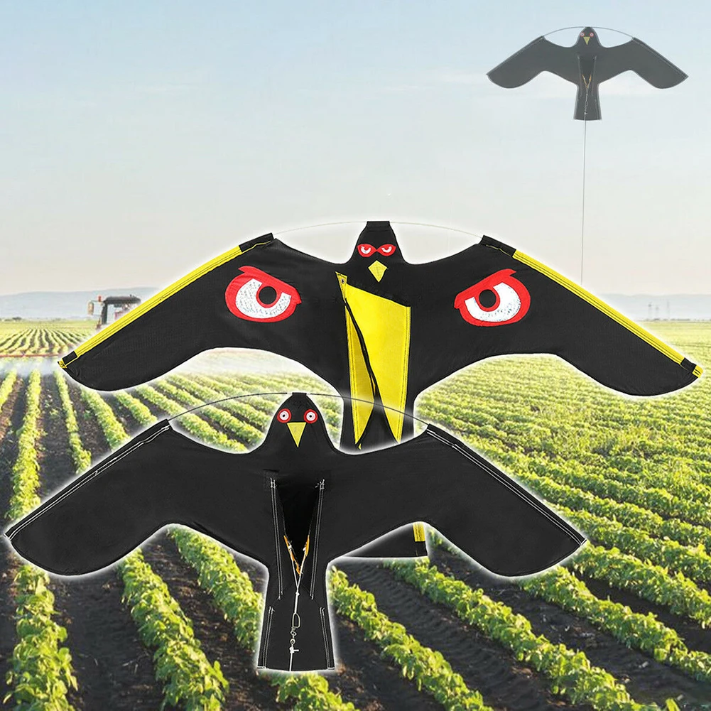 

Garden Decoration Supplies Kite Emulation Flying Hawk Bird Scarer Drive Bird Kites For Garden Scarecrow Yard Home Decor Garden