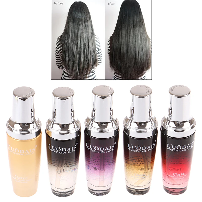 LUODAIS Argan Oil Hair Repair Serum Fragrance Smoother Shine Protect Essence for Dry Damaged &amp Scalp Treatment 80ml | Красота и