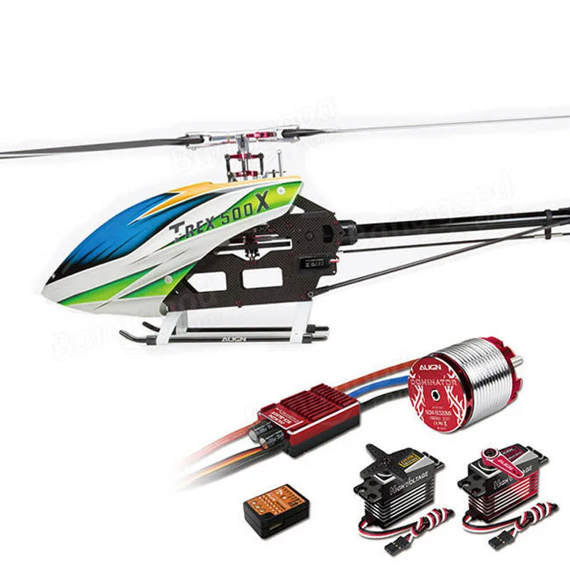 

ALIGN T-REX 500X Helicopter Dominator Super Combo