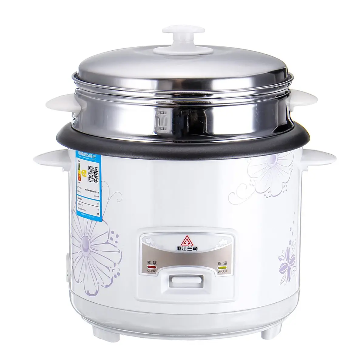 3L Warmtoo 1,5/2/3L Автоматическая электрическая антипригарная риса Плита Еда отпариватель Пособия по кулинарии теплые 220V 50Hz подходит для 1-4 года народов - Цвет: 3L