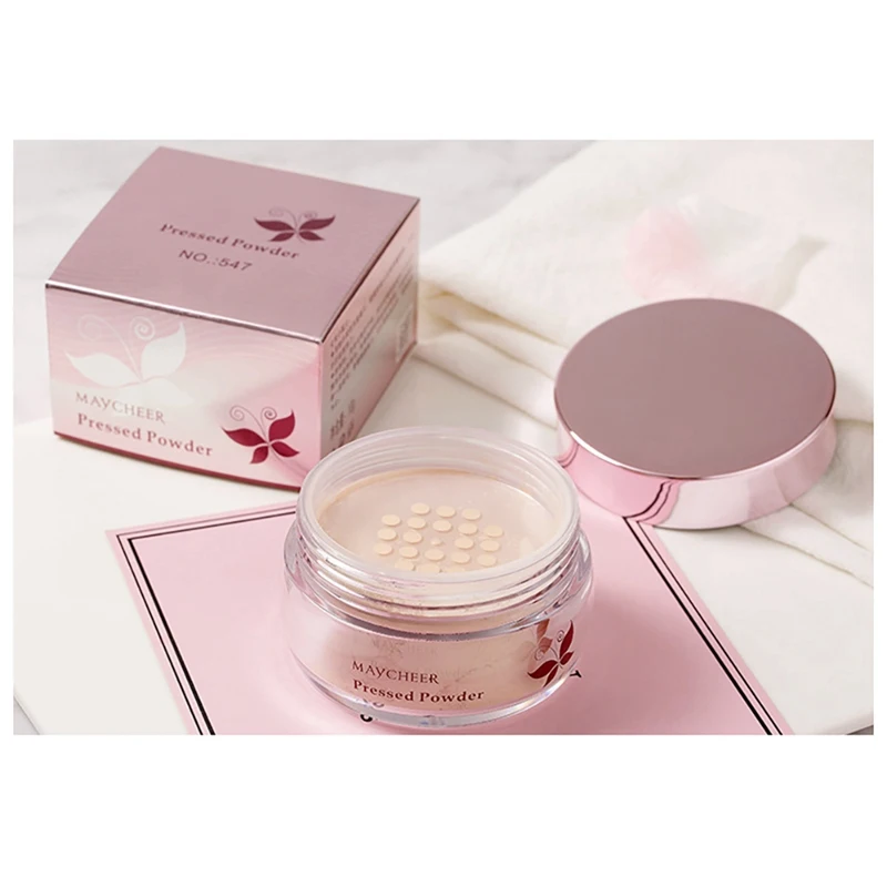 Matte Loose Powder Oil-control Cover Defects Brighten Skin Tone Long-lasting Makeup Setting Powder Face Maquiagem