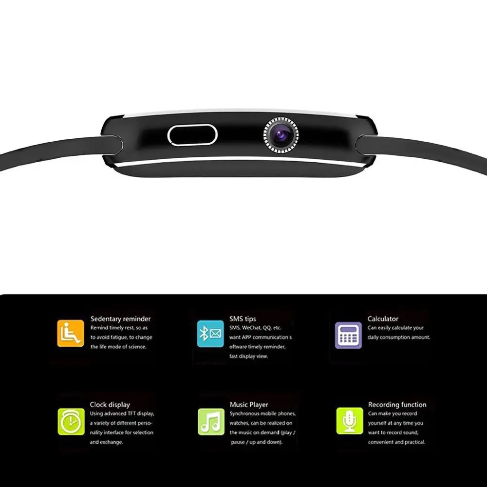 OLOEY X6 Смарт-часы Поддержка sim-карты TF камера Smartwatch Bluetooth циферблат/с камерой сенсорный экран для Android IOS