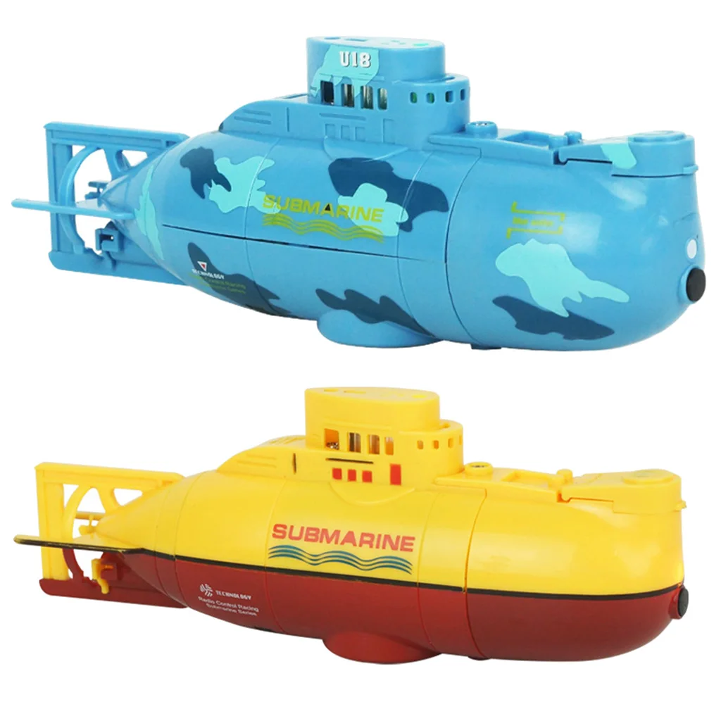Mini RC Submarine 3CH Remote Control Toy RTR with USB Cable Kids Gift