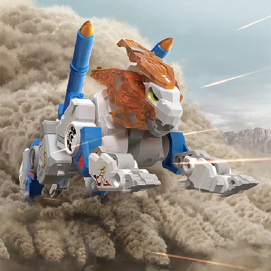 Beastbox変形ロボット変換動物玩具キューブモデル鳥ライオンドラゴンパンダサメアクションフィギュアjugetesギフト用 Null Aliexpress