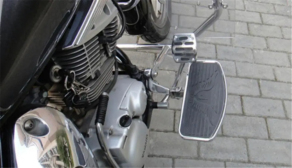 Переднее сиденье Floorboard подножка Подножка для Kawasaki Vulcan 400 800 900 VN400 VN800 VN900 классический на заказ Drifter все годы