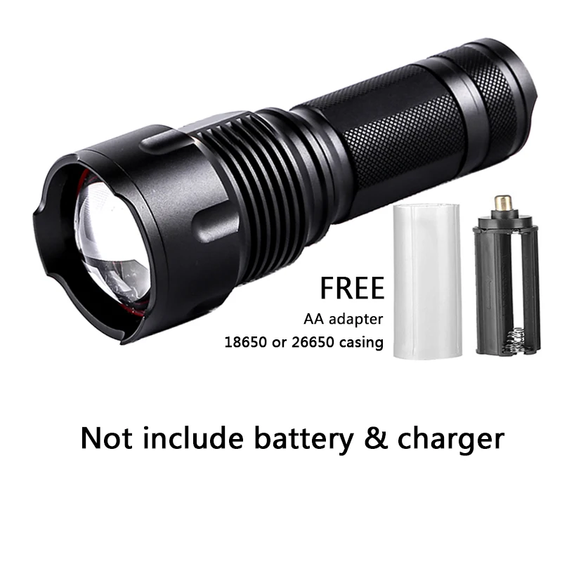 Option A Litwod Z401006 CREE XLamp XHP70.2 светодиодный фонарик водонепроницаемый фонарик мощность 3*14500 перезаряжаемая батарея масштабируемый портативный свет - Испускаемый цвет: Option A